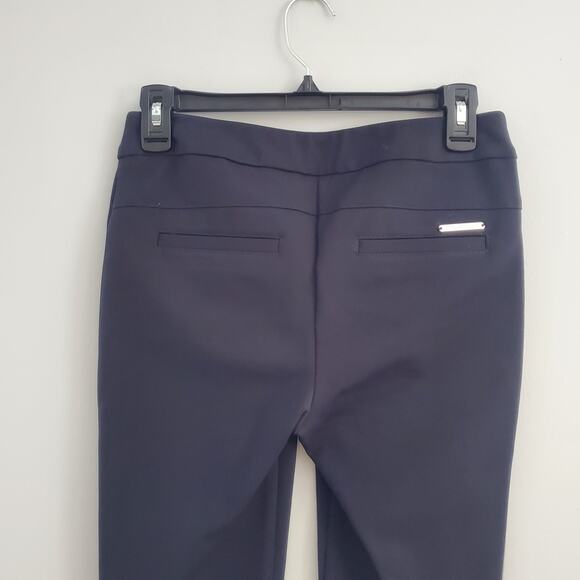 ILTM I Love Tyler Madison Navy Blue Pull Up Skinny Pants Size S - Picture 4 of 9